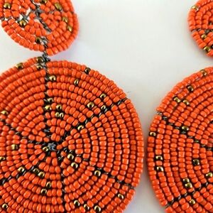 Handcrafted Beaded African earrings